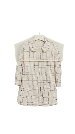 Capa de Organza Tapa Ombro