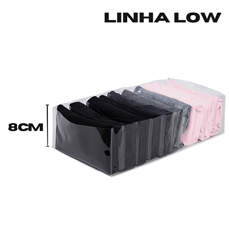Colmeia Organizadora Start Transparente - Linha Low