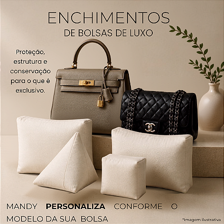 Chanel - Enchimento de Bolsa Classic Flap Jumbo