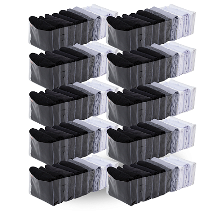 Kit 10 Colmeias Organizadoras Premium Transparente e Reforçada Tamanho M