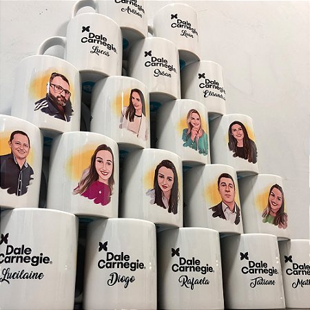 10 CANECAS PERSONALIZADA COM CARICATURA
