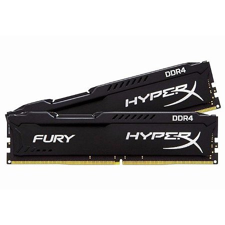 Memória HyperX Fury - DDR4 8GB 2400MHz - Black