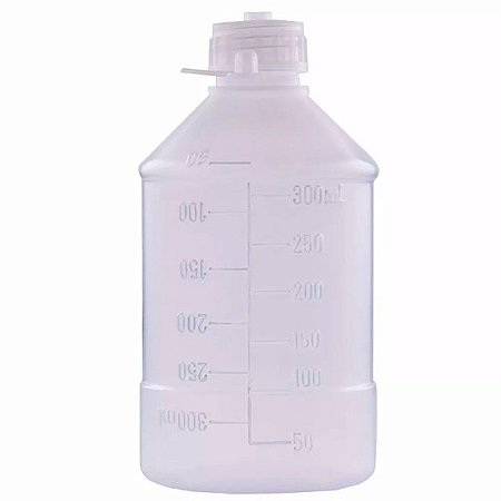 FRASCO DESCARTÁVEL 300ML C/ ALÇA BIOBASE