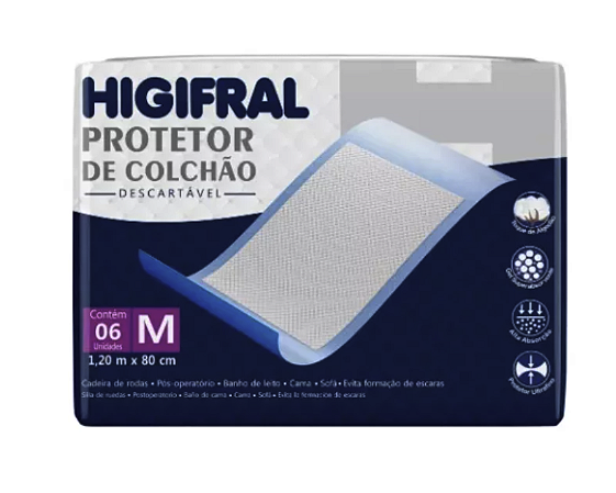 HIGIFRAL PROTETOR DE COLCHAO M C/06
