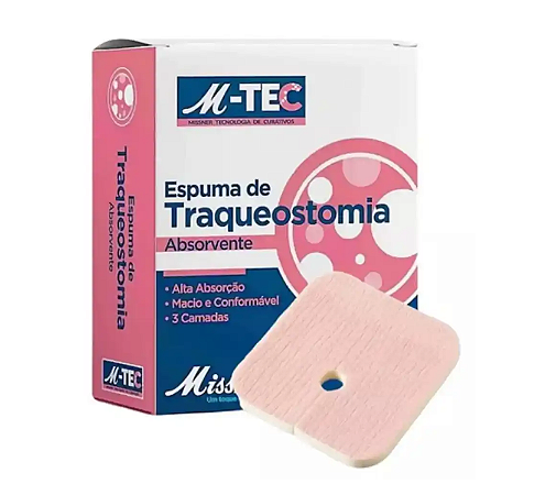 CURATIVO DE ESPUMA TRAQUEOSTOMIA MISSNER (UND.)