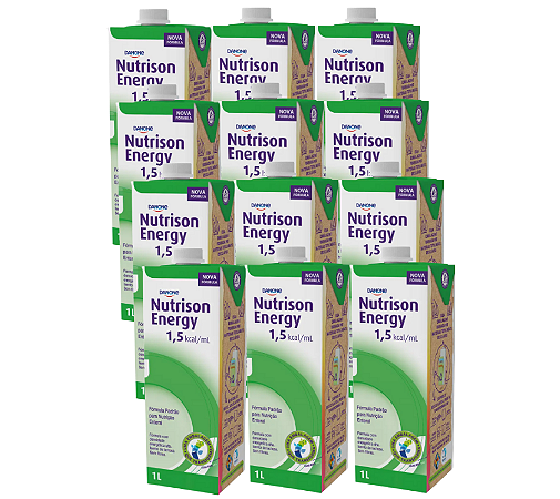 KIT NUTRISON ENERGY 1.5 KCAL 1L DANONE - 12 UNIDADES