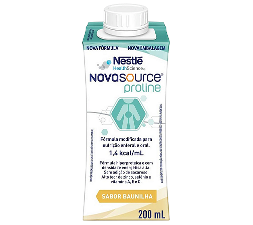NOVASOURCE PROLINE BAUNILHA 200ML NESTLE