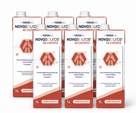 Kit Novasource GI Control TetraPak 1000ml – Dieta Enteral | Nestlé