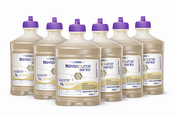 Kit Novasource Senior Sistema Fechado 1000ml – Dieta Enteral | Nestlé