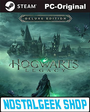 Hogwarts Legacy Deluxe Edition - Pc Steam Offline + 2 Jogos - DFG