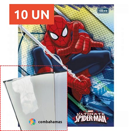 CAPA PRONTA PARA CADERNO, BROCHURÃO 60/80 FLS CAPA FLEXÍVEL, 10 UN