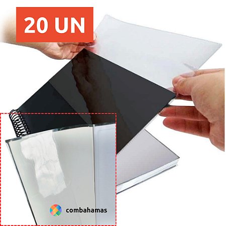 CAPA PRONTA PARA CADERNO, CAPA SOLTA, 19 X 27,7 CM, PARA CADERNO 96 FLS ARAME, 200 FLS, OU LIVROS, CAPA FLEXÍVEL, 20 UN
