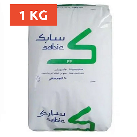 RESINA DE POLIPROPILENO, PP FLEXÍVEL, VIRGEM, GRANULADO, 1 KG