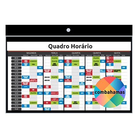 PORTA QUADRO HORARIO, PP, PRETO, HORIZONTAL, 22 X 34 CM, 10 UN