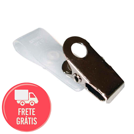 CLIPS, PRESILHA JACARÉ, FITA LEITOSA, 100 UN