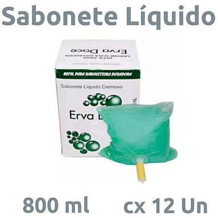 SABONETE LIQ PEROLIZADO ERVA DOCE 800 ML