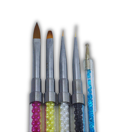 Kit Pincel de Decoração Pérolas