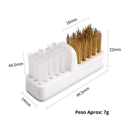 Escova Com Aço Para Limpeza De Brocas