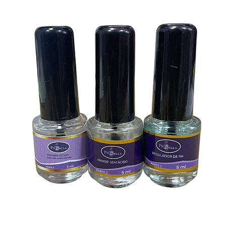 Kit Preparadores Piu Bella 5ml