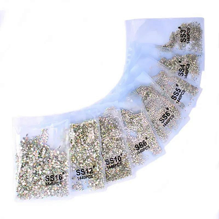 Pedraria Swarovski ss2 Furta Cor Pacote c/ 1440