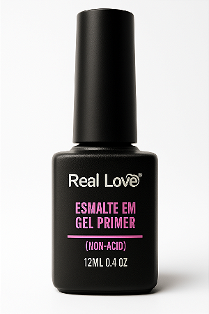 Gel Primer Não Acido Real Love – Esmalte em Gel Primer (12ml)