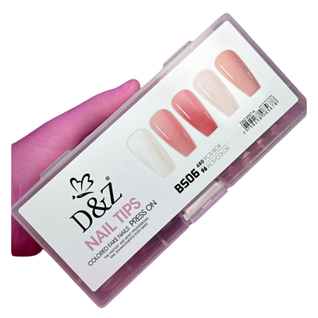 Unhas Postiça Soft Gel Colors D&Z 8567-A