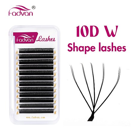 Cilios Fadvan W10D 0.07D MIX 8-14mm (5D Duplo)