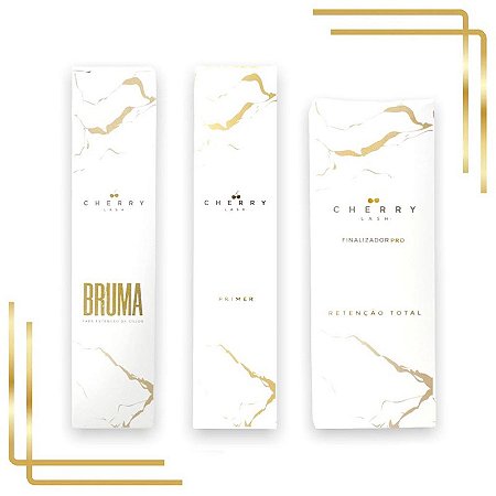 Kit Cherry Retenção Bruma + Finalizador + Primer