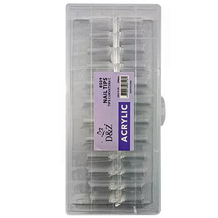 Tips Acrylic Curvatura C D&Z 240PÇS