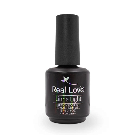 Removedor de Esmalte em Gel Real Love 15 ml