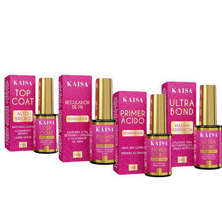 Kit Preparadores Luxo Kaisa 4un