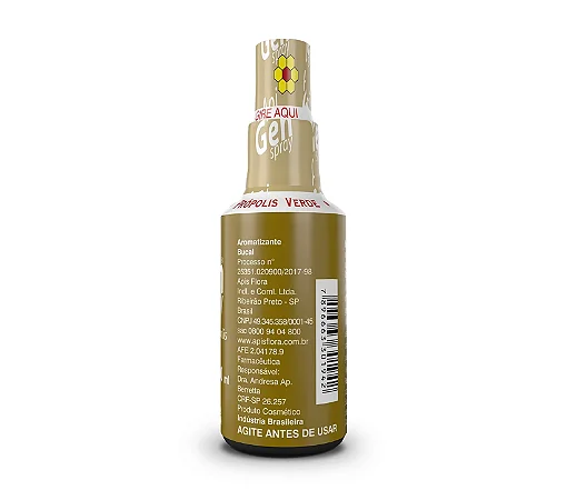 ApiGen Spray (Gengibre, Própolis e Mel) 30ml - ApisFlora