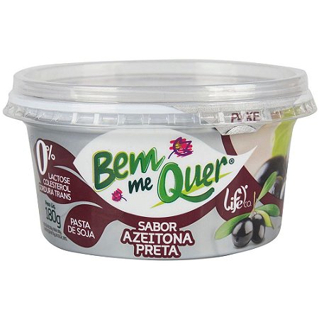 Pasta de Soja Azeitona Preta 180g - Bem me Quer