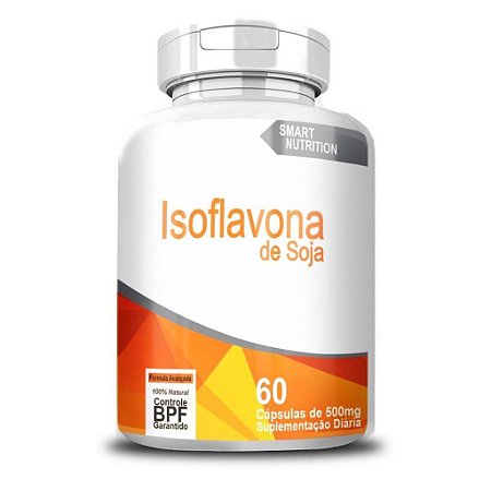 Isoflavona de Soja 500mg 60caps - 4 Elementos