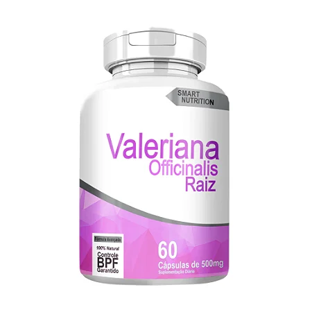 Valeriana 500mg 60 cápsulas - 4 Elementos