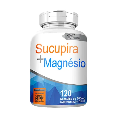Sucupira + Magnésio 500mg 120 cápsulas - 4 Elementos