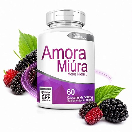 Amora Miura 500mg 60caps - 4 Elementos