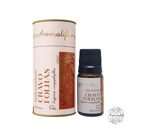 Óleo Essencial Cravo Folhas 5ml - Aromalife