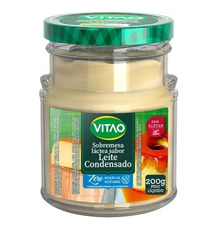 Leite Condensado Zero Açúcar 200g - Vitao