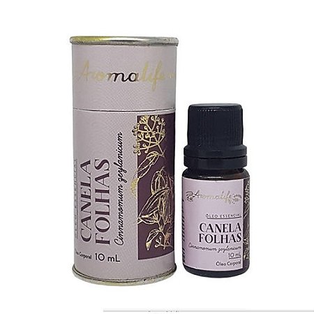 Óleo Essencial Canela Folhas 10ml - Aromalife