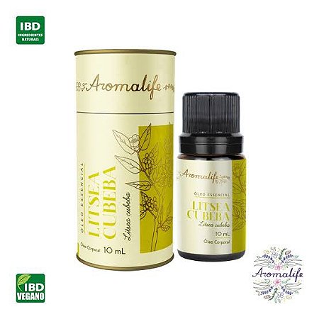 Óleo Essencial Litsea Cubeba 10ml - Aromalife
