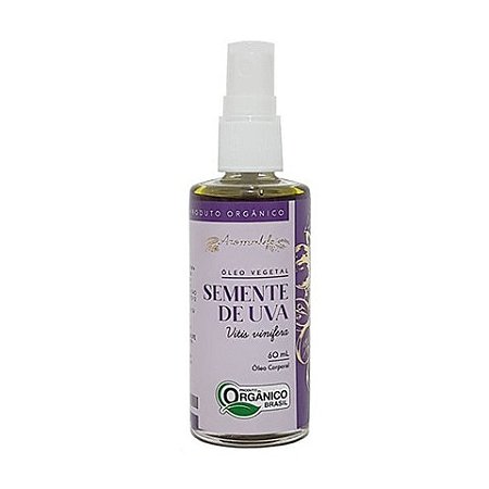 Óleo Vegetal Corporal Semente de Uva 60ml - Aromalife