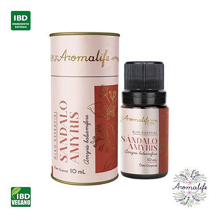 Óleo Essencial Sandalo Amyris 10ml - Aromalife