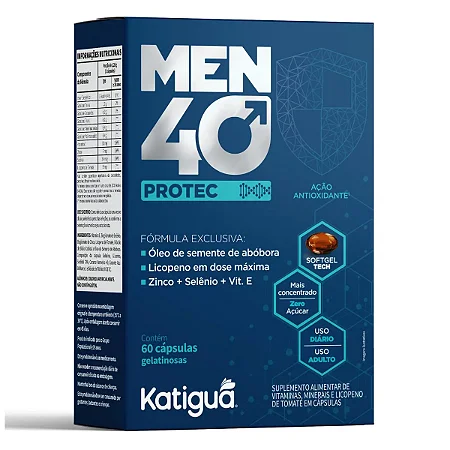 Men 40 Protec 60 cápsulas - Katiguá