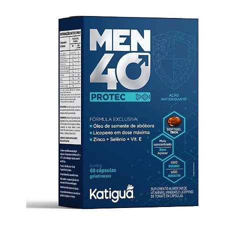 Men 40 Protec 60 cápsulas - Katiguá