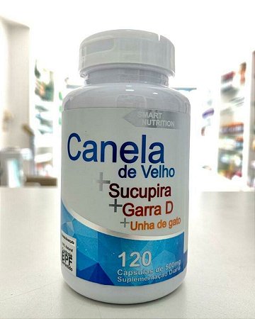 Canela de Velho / Sucupira / Garra / Unha de Gato 4 ELEMENTOS 120X500