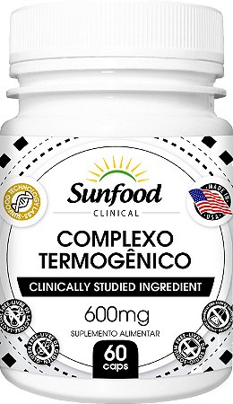 Complexo Termogênico 600mg 60caps - Sunfood