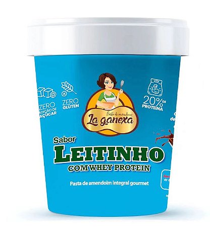 Pasta de Amendoim Gourmet Sabor Leitinho 1,005Kg