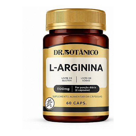 L-Arginina 1100mg 60 cápsulas - Dr. Botânico