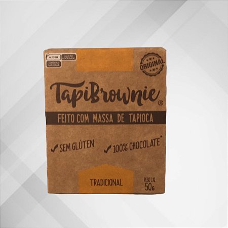 TAPI BROWNIE ZERO AÇUCAR 12 X 40G - TAPI FOODS